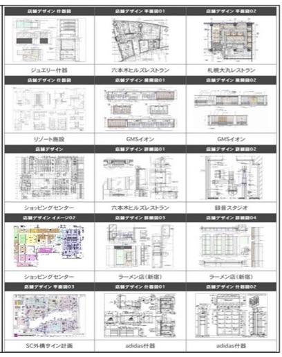 店舗設計/店舗デザイン24　ショップデザイン  詳細図02